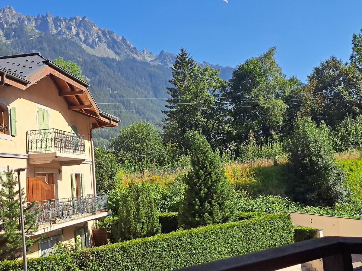 Vue Brevent Sublime En Centre Ville Avec Parking Prive Chamonix Ngoại thất bức ảnh