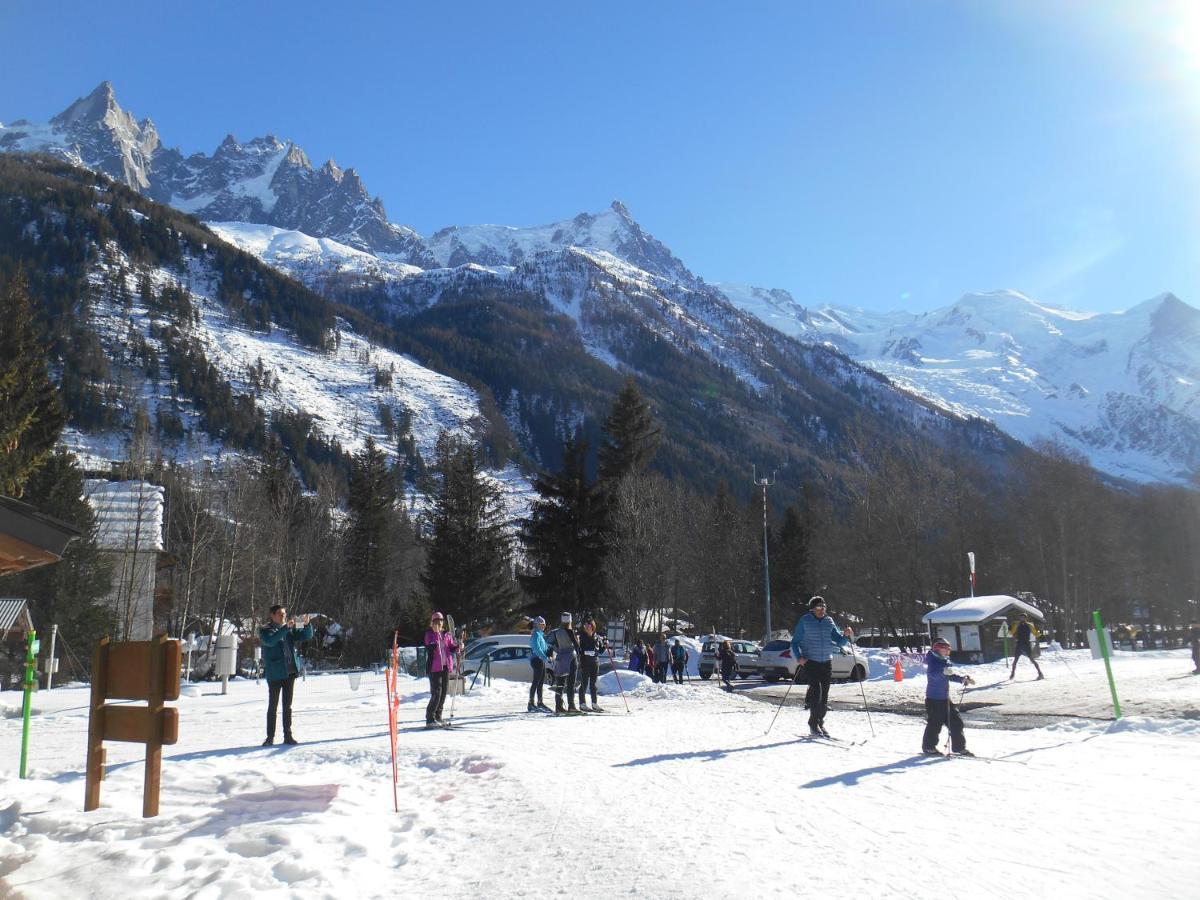 Vue Brevent Sublime En Centre Ville Avec Parking Prive Chamonix Ngoại thất bức ảnh