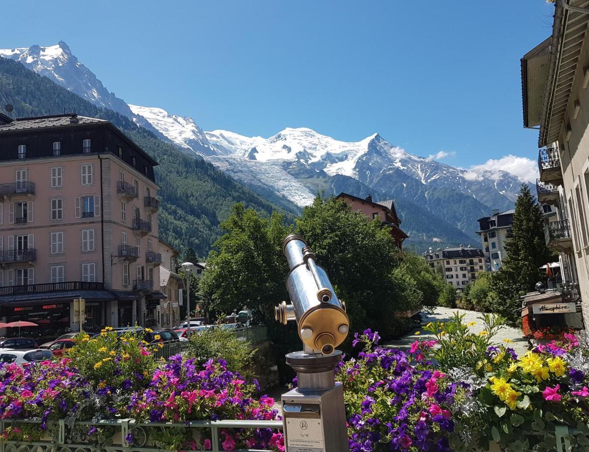 Vue Brevent Sublime En Centre Ville Avec Parking Prive Chamonix Ngoại thất bức ảnh